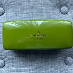 Kate Spade Green Eyeglass Case